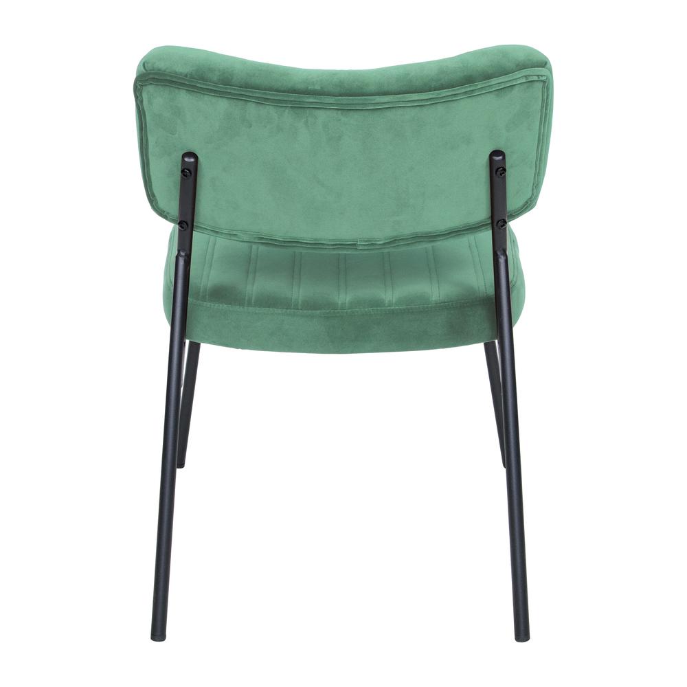 Marilane Velvet Accent Chair With Metal Frame. Picture 6