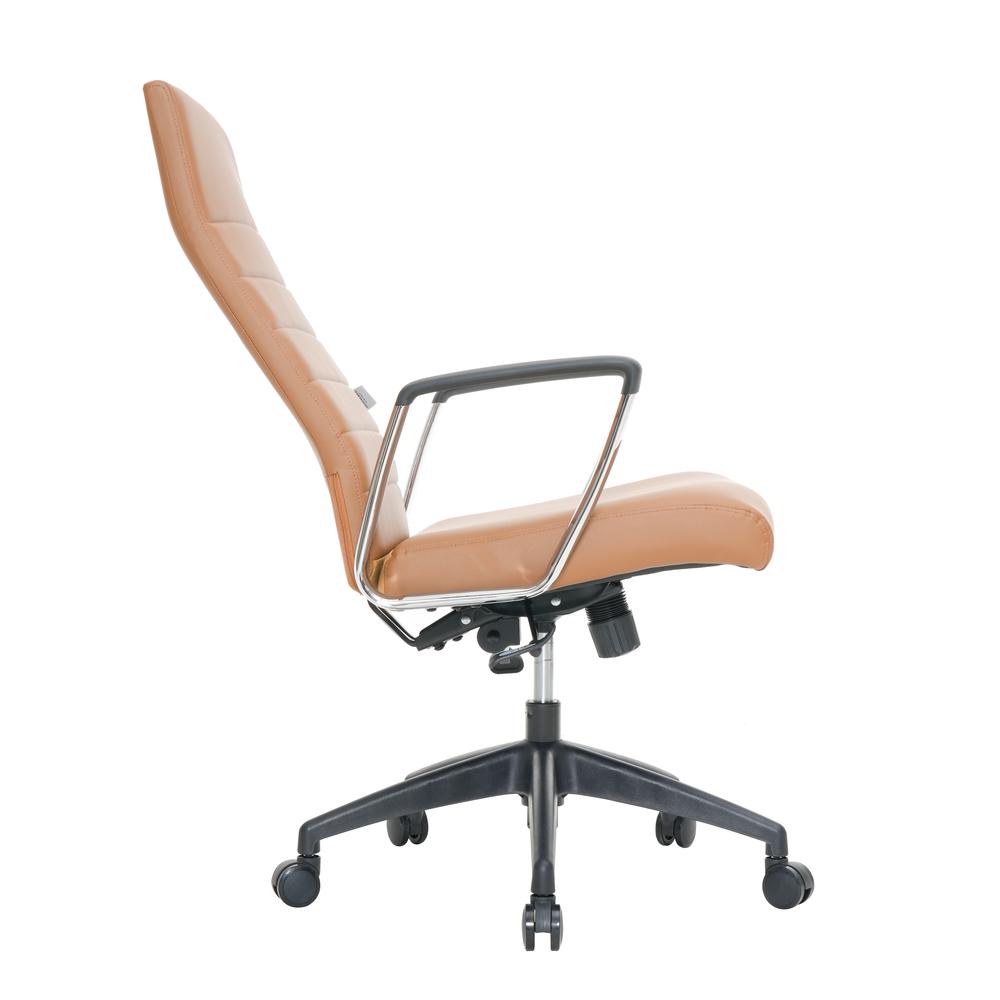 Hilton Modern High-Back Leather Office Chair. Picture 9