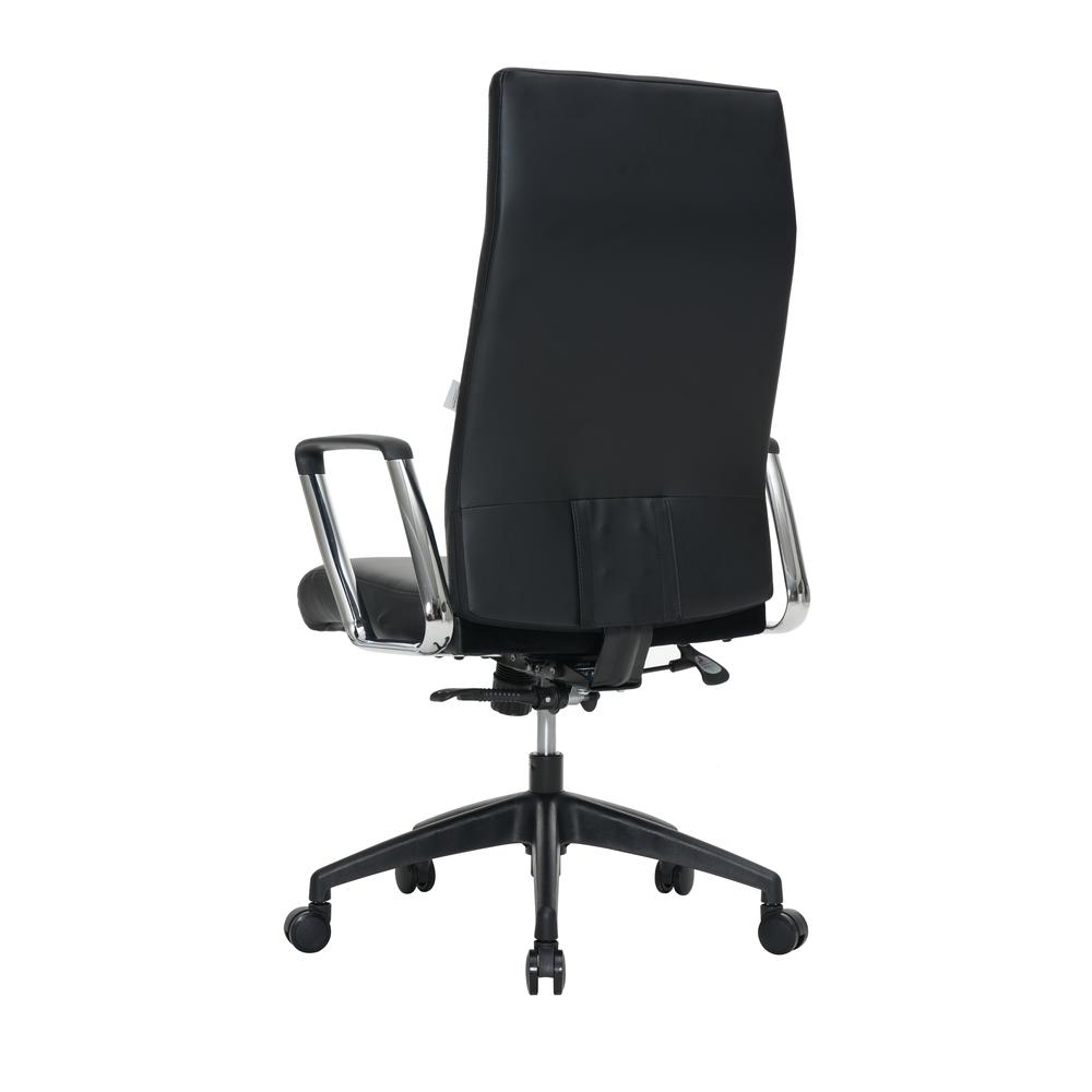 Hilton Modern High-Back Leather Office Chair. Picture 6