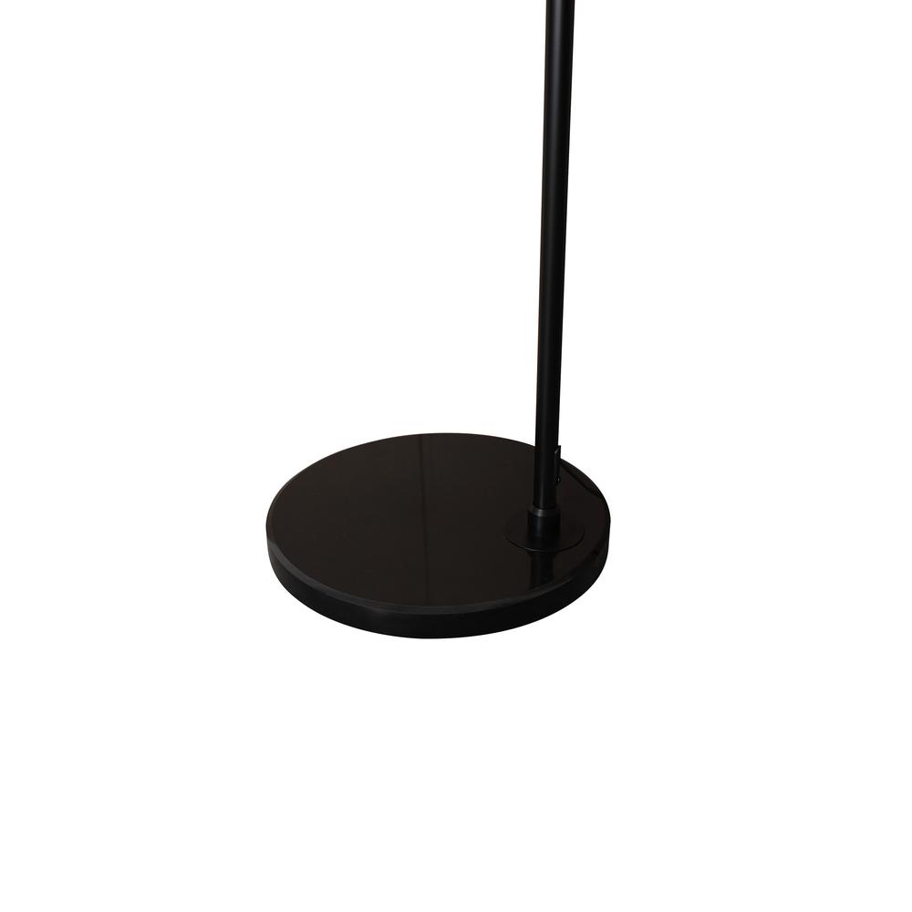 Arched Floor Lamp 75.6" Height with Black Round Marble Base. Picture 8