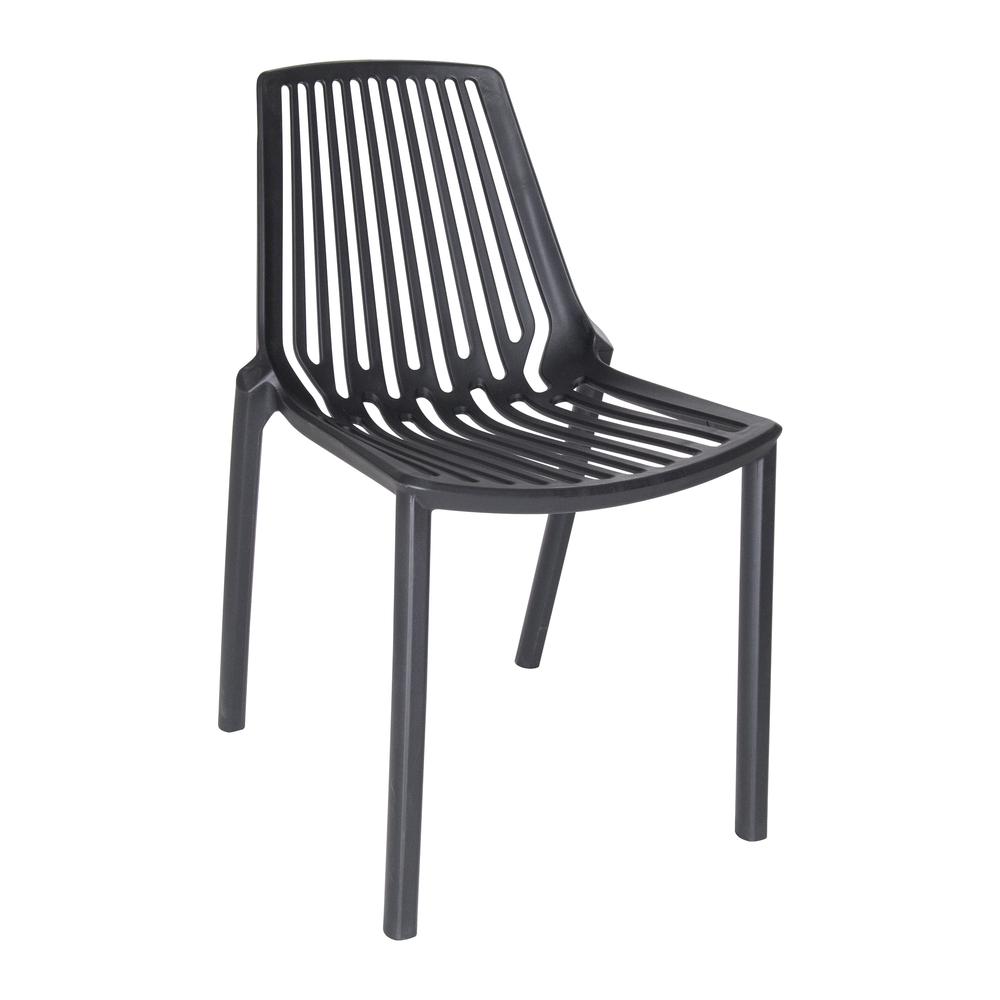 Acken Plastic Stackable Dining Chair. Picture 1