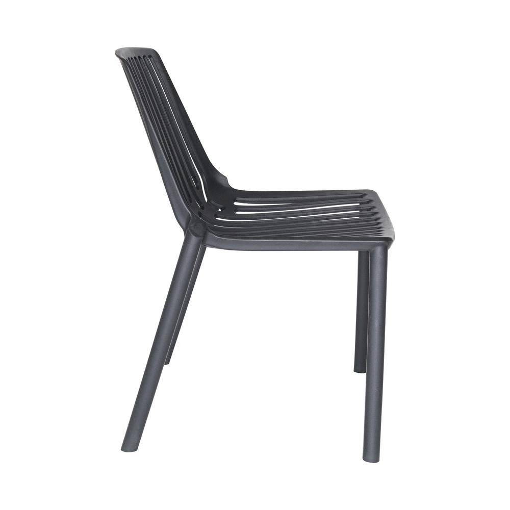 Acken Plastic Stackable Dining Chair. Picture 7
