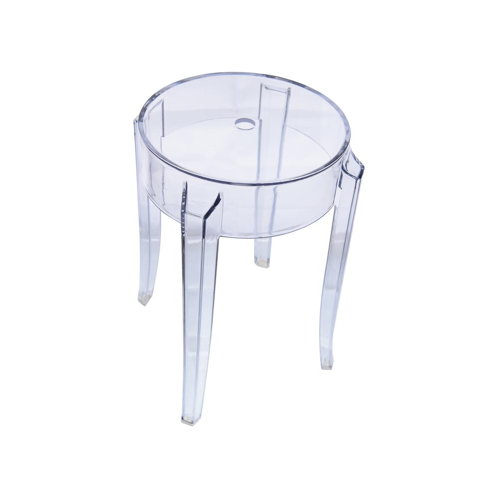 Plastic Dining Stool with Sturdy Seat and Legs for Kitchen and Dining Room. Picture 9