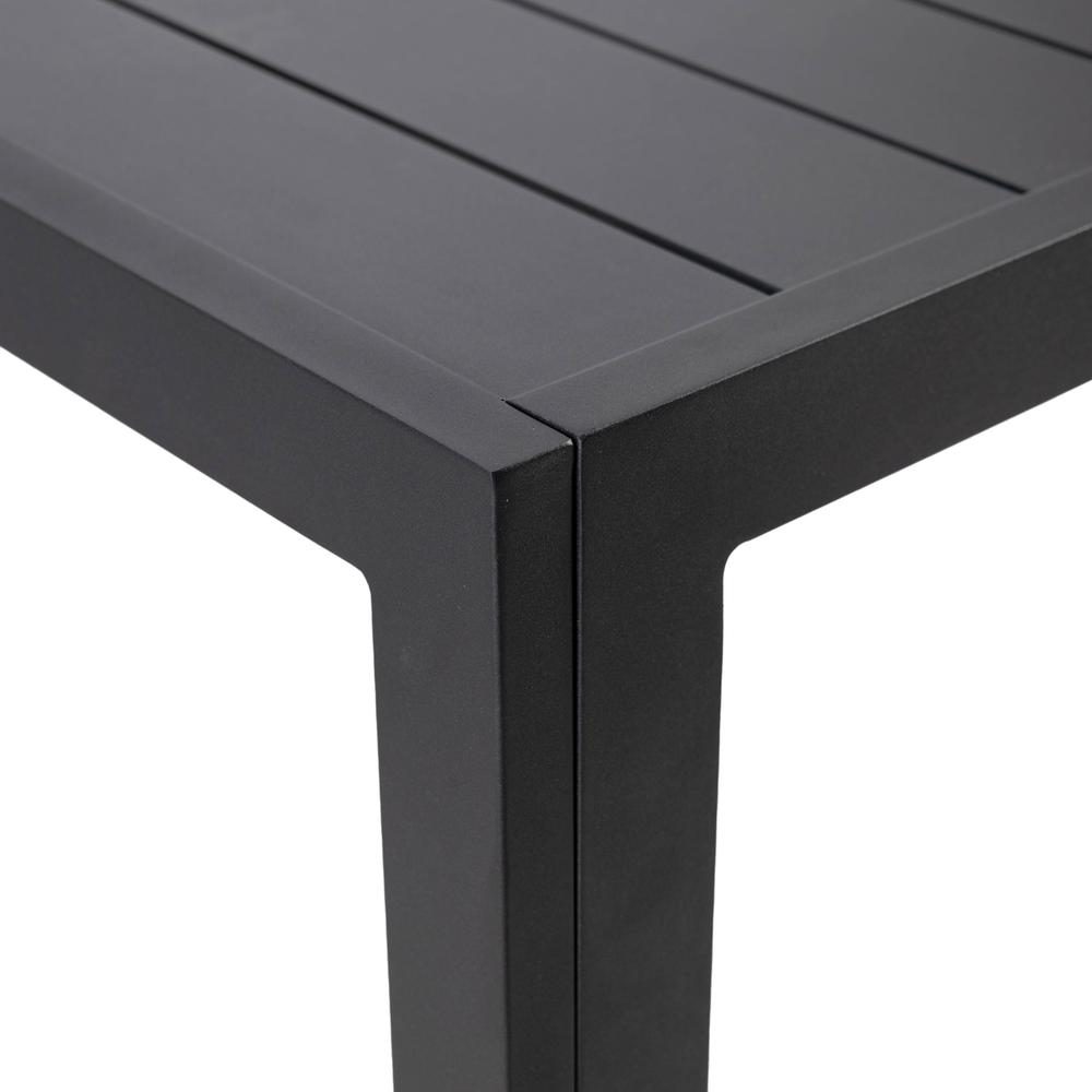 Chelsea Aluminum Outdoor 63" Dining Table. Picture 10