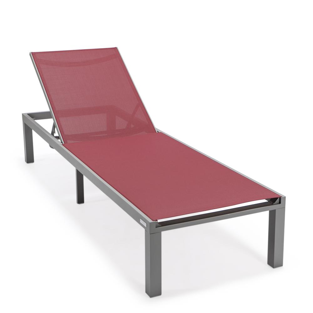 Aluminum Outdoor Patio Chaise Lounge Chair Set of 2. Picture 16