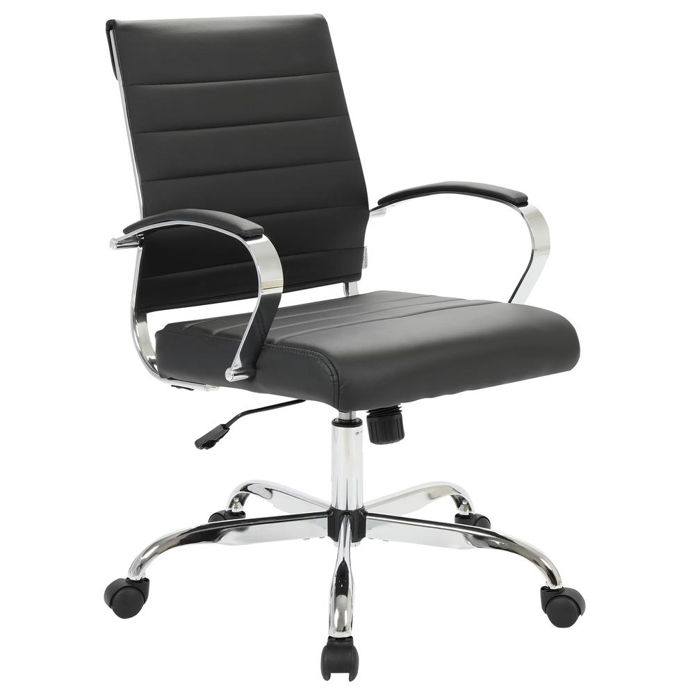 Benmar Leather Office Chair. Picture 1