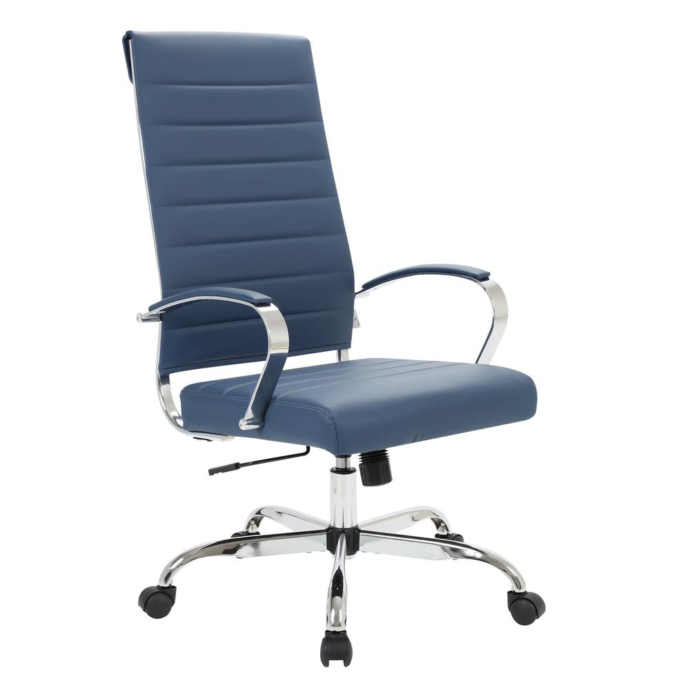 LeisureMod Benmar High-Back Leather Office Chair BOT19BUL. The main picture.
