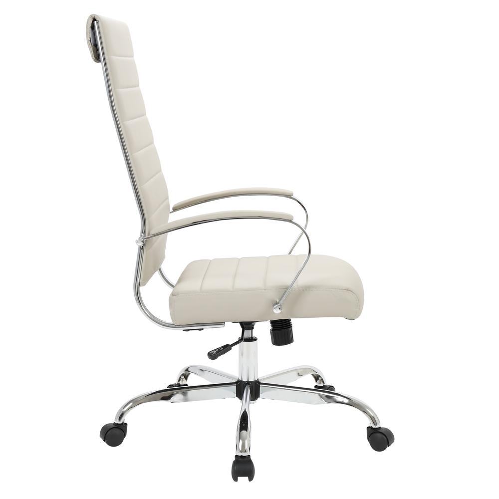 LeisureMod Benmar High-Back Leather Office Chair BOT19TL. Picture 3