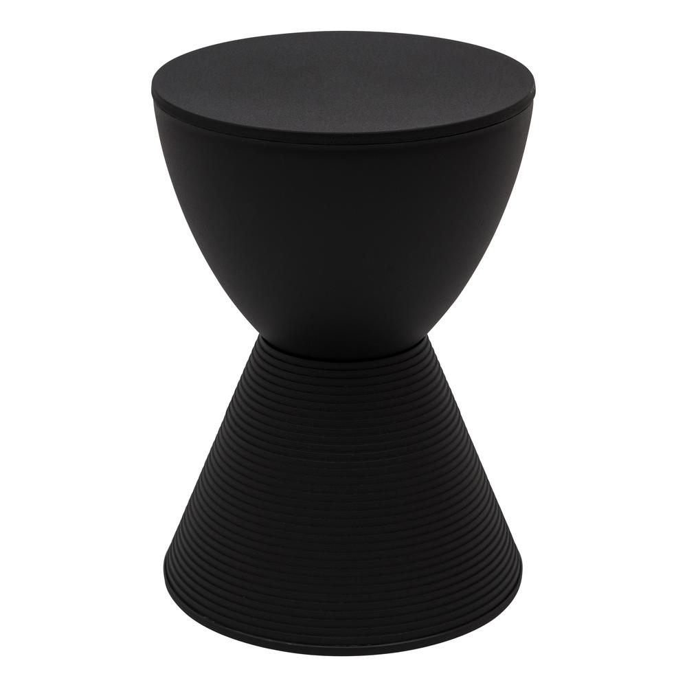 Modern Round  Boyd Side Table. Picture 1