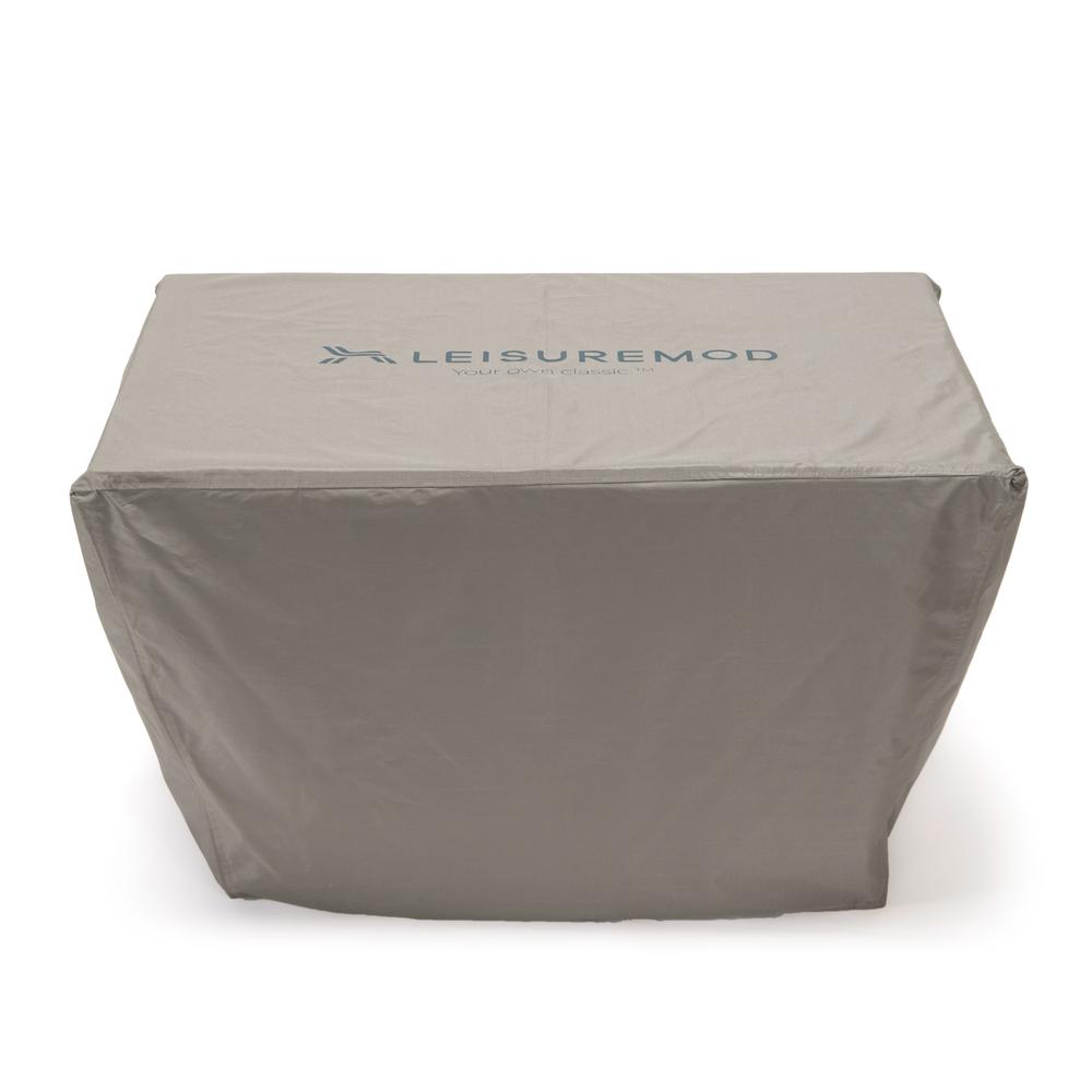 Chelsea Waterproof Fabric Rectangle Fire Pit Table Cover. Picture 2