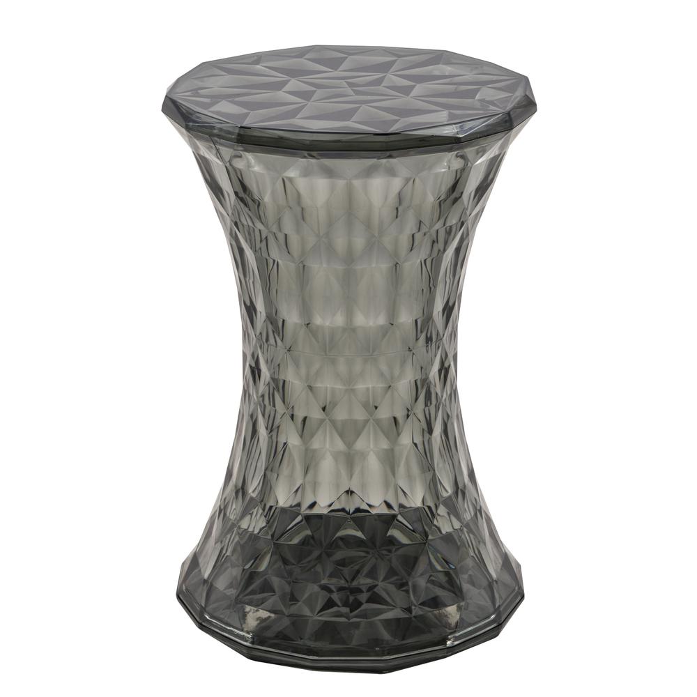 Diamond Shaped Modern Vanity Clio Stool/Side Table. Picture 1