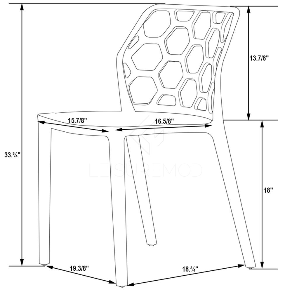 Modern Dynamic Dining Chair. Picture 8
