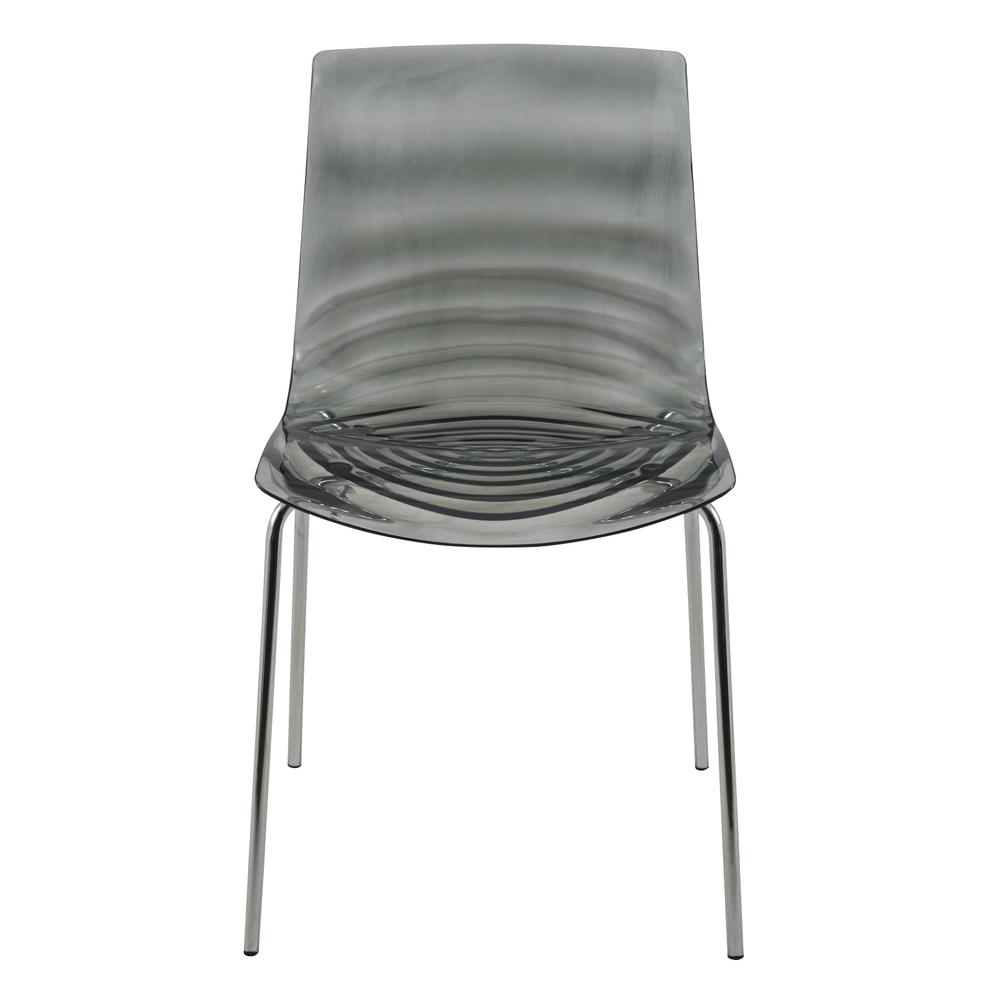 Astor Water Ripple Design Dining Chair. Picture 5