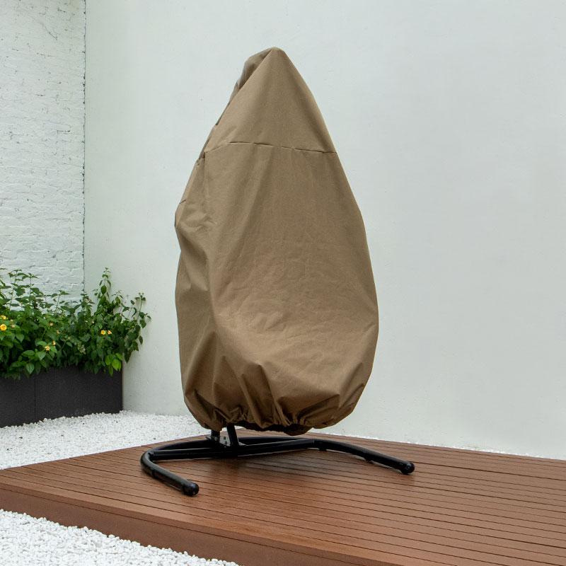 LeisureMod Hanging Single Egg Swing Chair Cover ESC38C. Picture 13