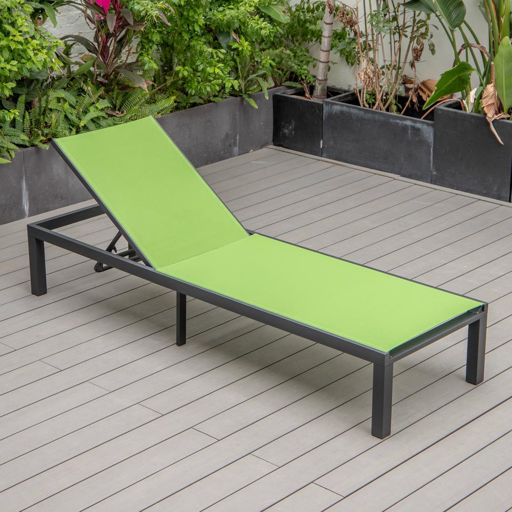 Aluminum Outdoor Patio Chaise Lounge Chair Set of 2. Picture 15