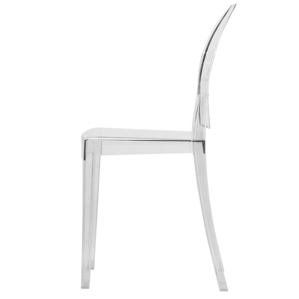 Marion Transparent Acrylic Modern Chair. Picture 11