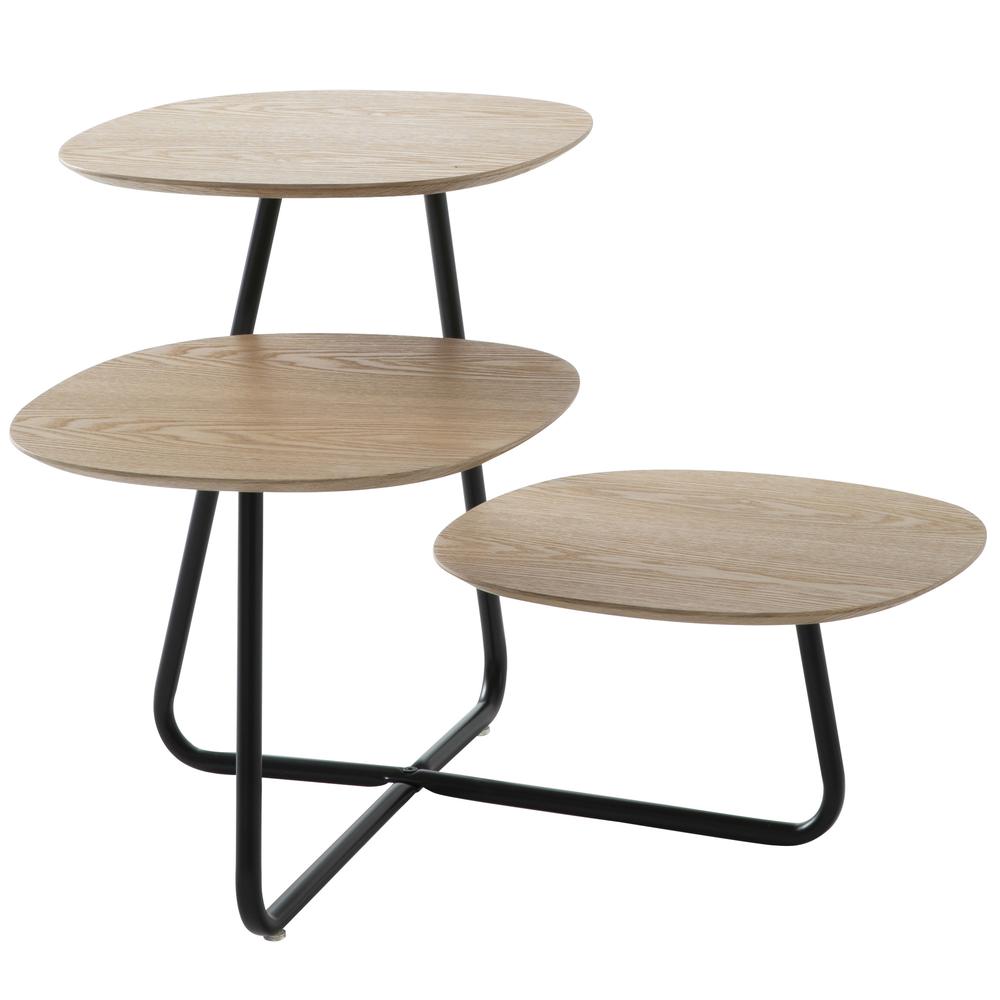 Hazelton Multi-Top End Tables with Manufactured Wood Top. Picture 1