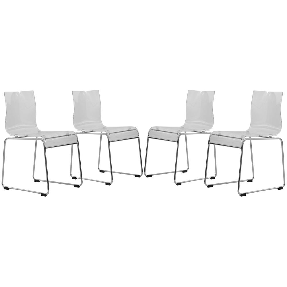 Lima Modern Acrylic Chair. Picture 15