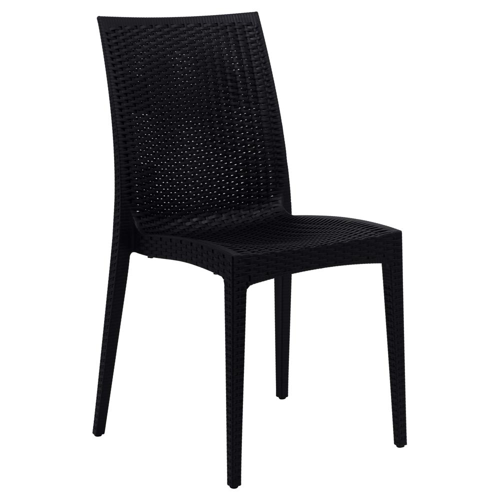 Weave Mace Indoor/Outdoor Dining Chair (Armless). Picture 1