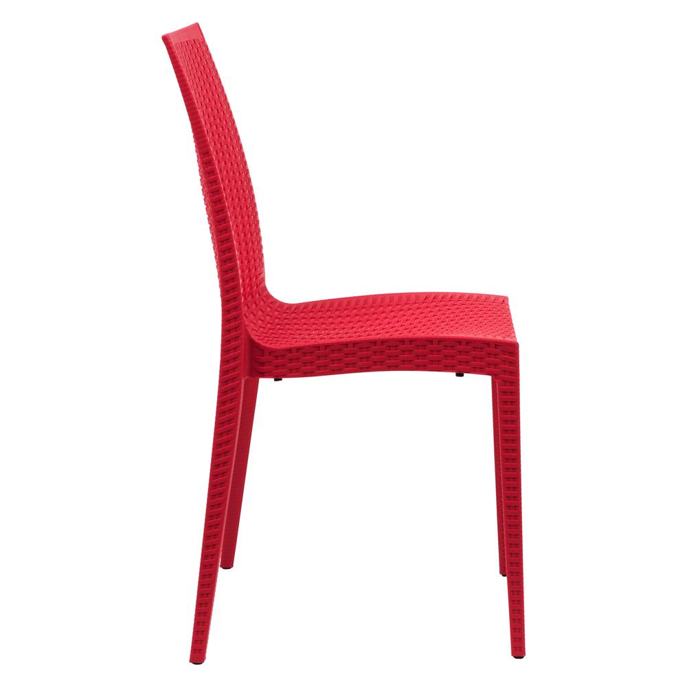 Weave Mace Indoor/Outdoor Dining Chair (Armless). Picture 11