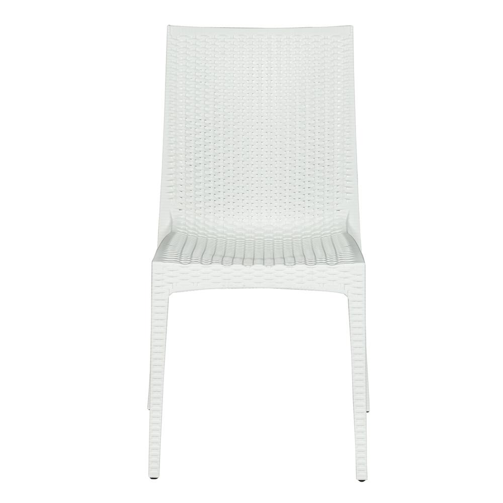Weave Mace Indoor/Outdoor Dining Chair (Armless). Picture 2