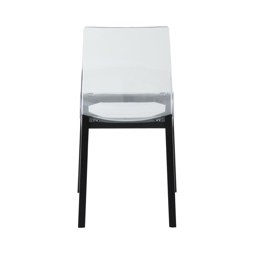 Marsden Modern Dining Side Chair With Beech Wood Legs. Picture 4
