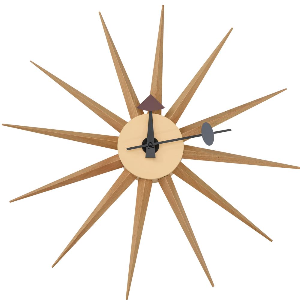Maxi Modern Design Colorful Star Silent Non-Ticking Wall Clock. Picture 1