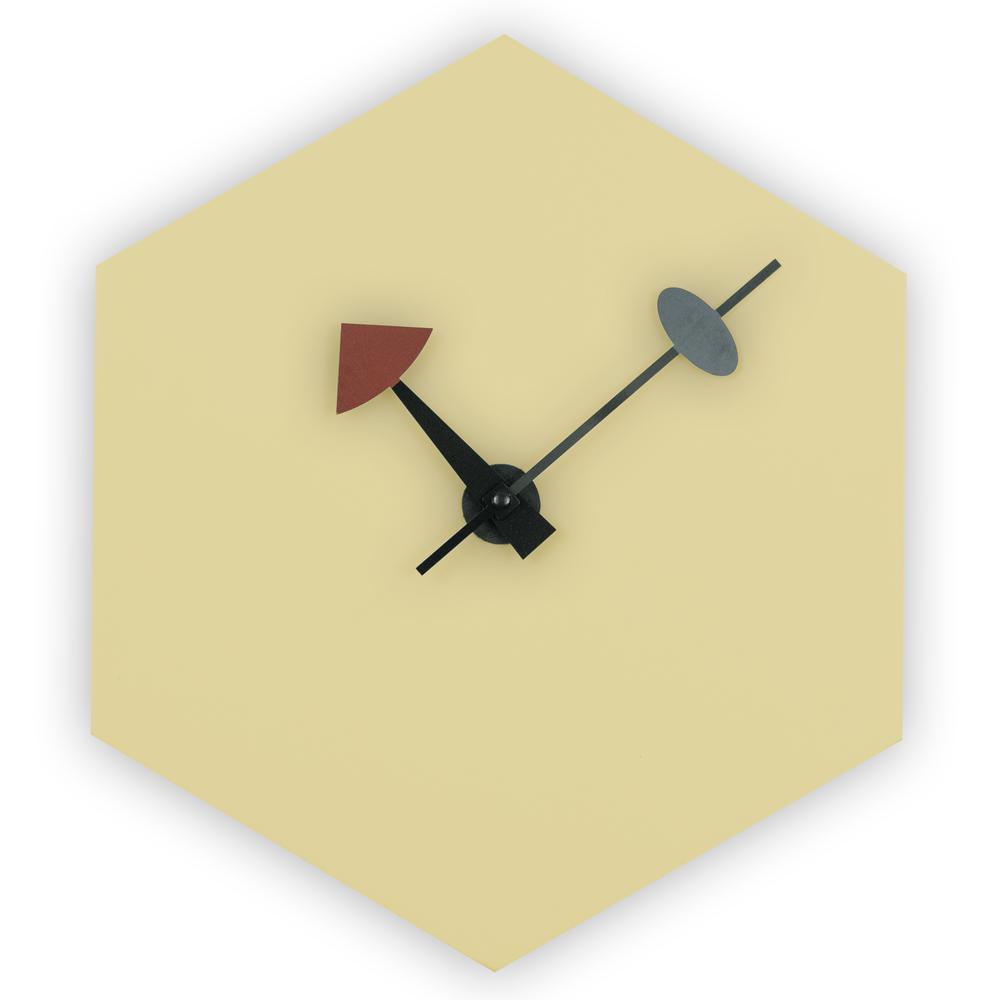 Manchester Modern Design Hexagon Shaped Silent Non-Ticking Wall Clock. Picture 1