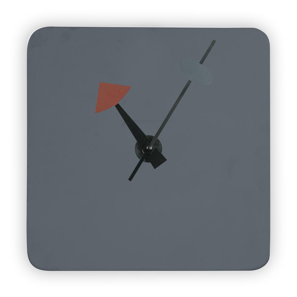 Manchester Modern Design Square Silent Non-Ticking Wall Clock. Picture 1