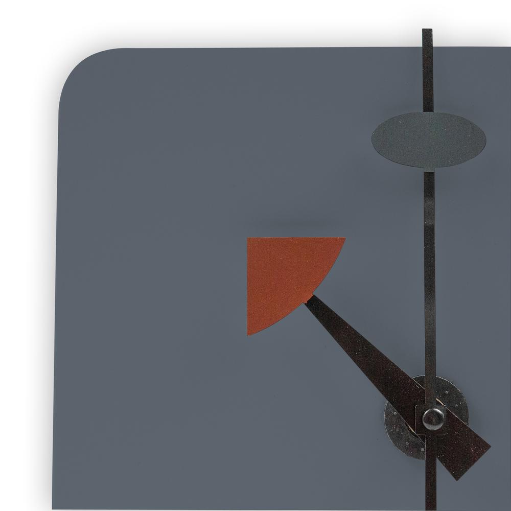 Manchester Modern Design Square Silent Non-Ticking Wall Clock. Picture 2