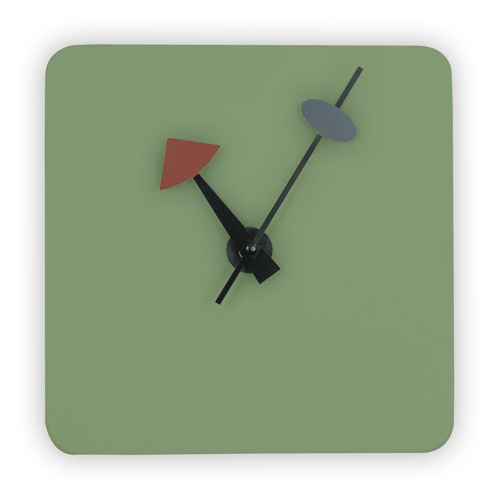 Manchester Modern Design Square Silent Non-Ticking Wall Clock. Picture 1