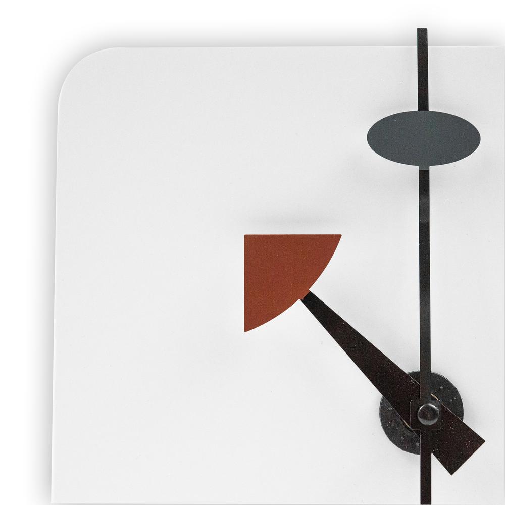 Manchester Modern Design Square Silent Non-Ticking Wall Clock. Picture 2