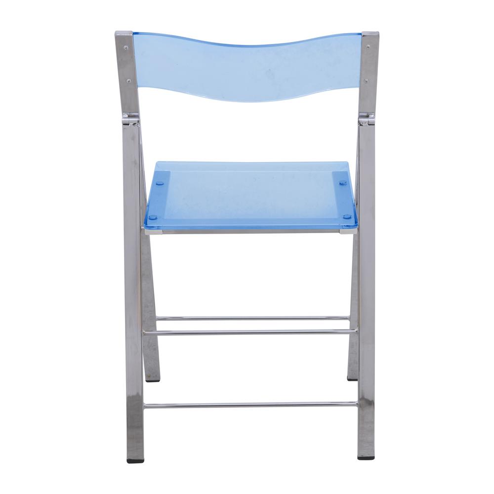 Menno Modern Acrylic Folding Chair. Picture 14
