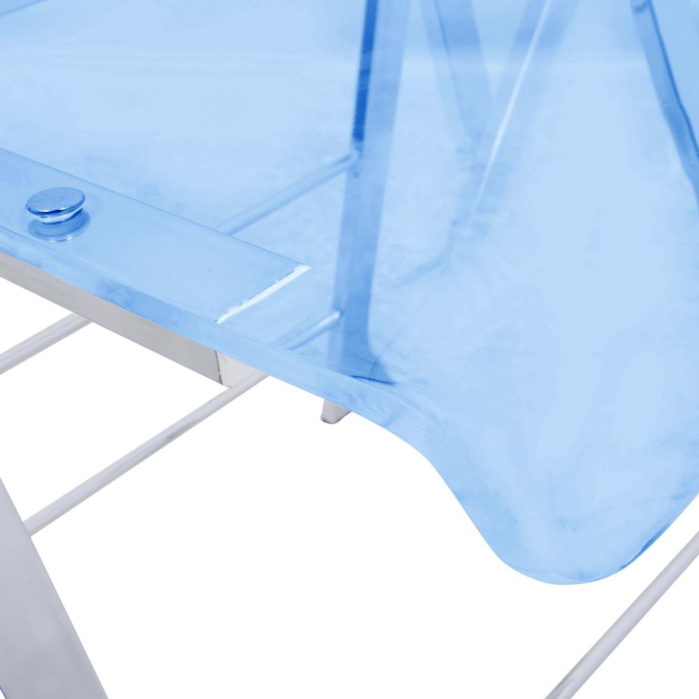 Menno Modern Acrylic Folding Chair. Picture 16