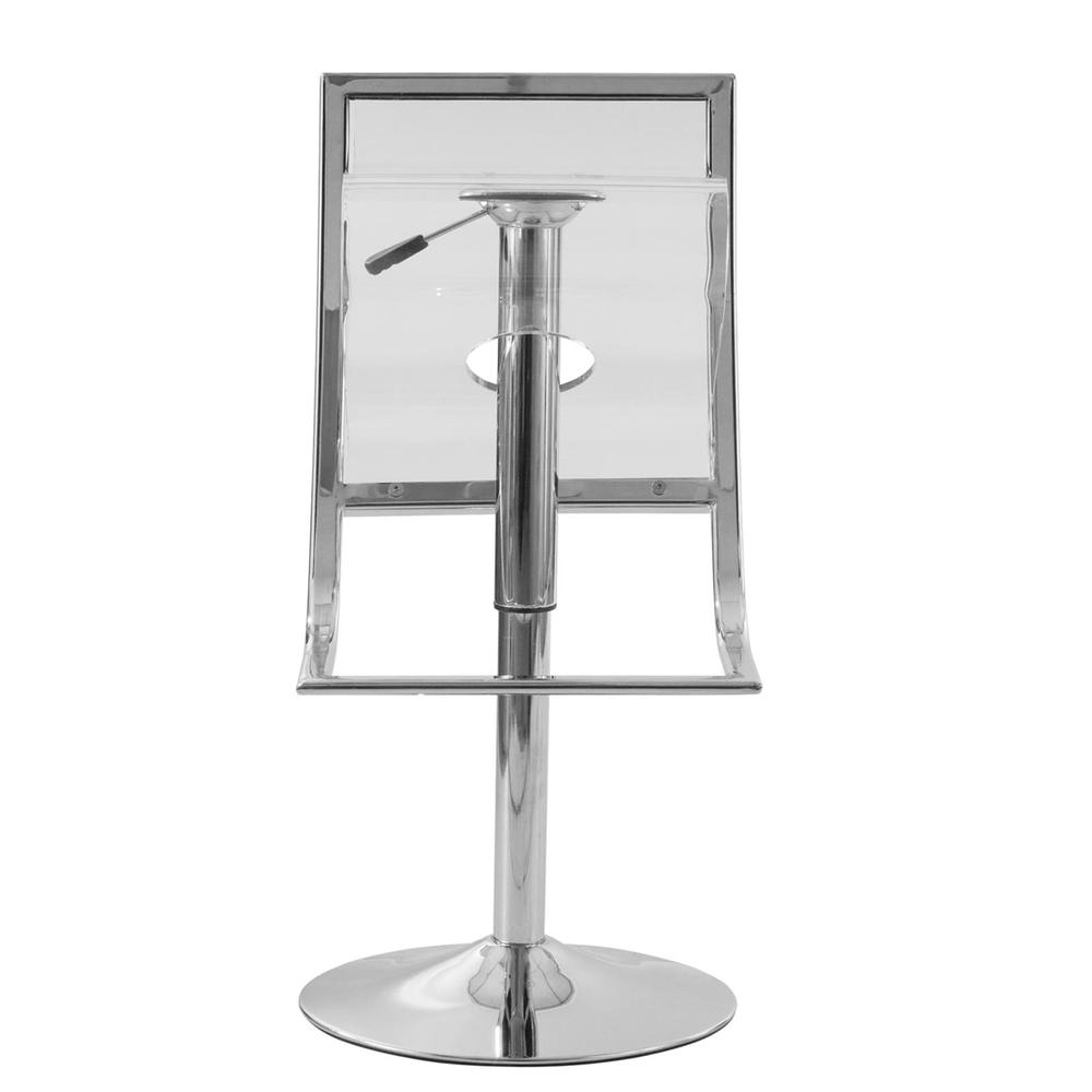 Napoli Transparent Acrylic Bar/Counter Stool. Picture 2