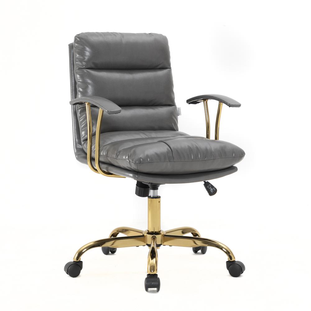 Regina Modern Executive Leather Office Chair. Picture 1