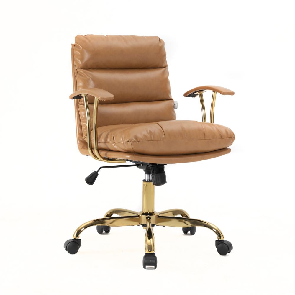 Regina Modern Executive Leather Office Chair. Picture 1