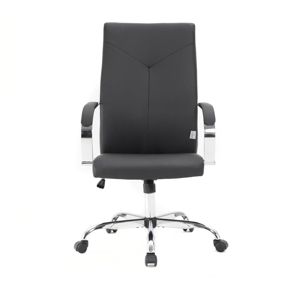 Sonora Modern High-Back Leather Office Chair. Picture 2