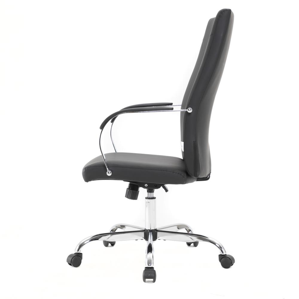Sonora Modern High-Back Leather Office Chair. Picture 8