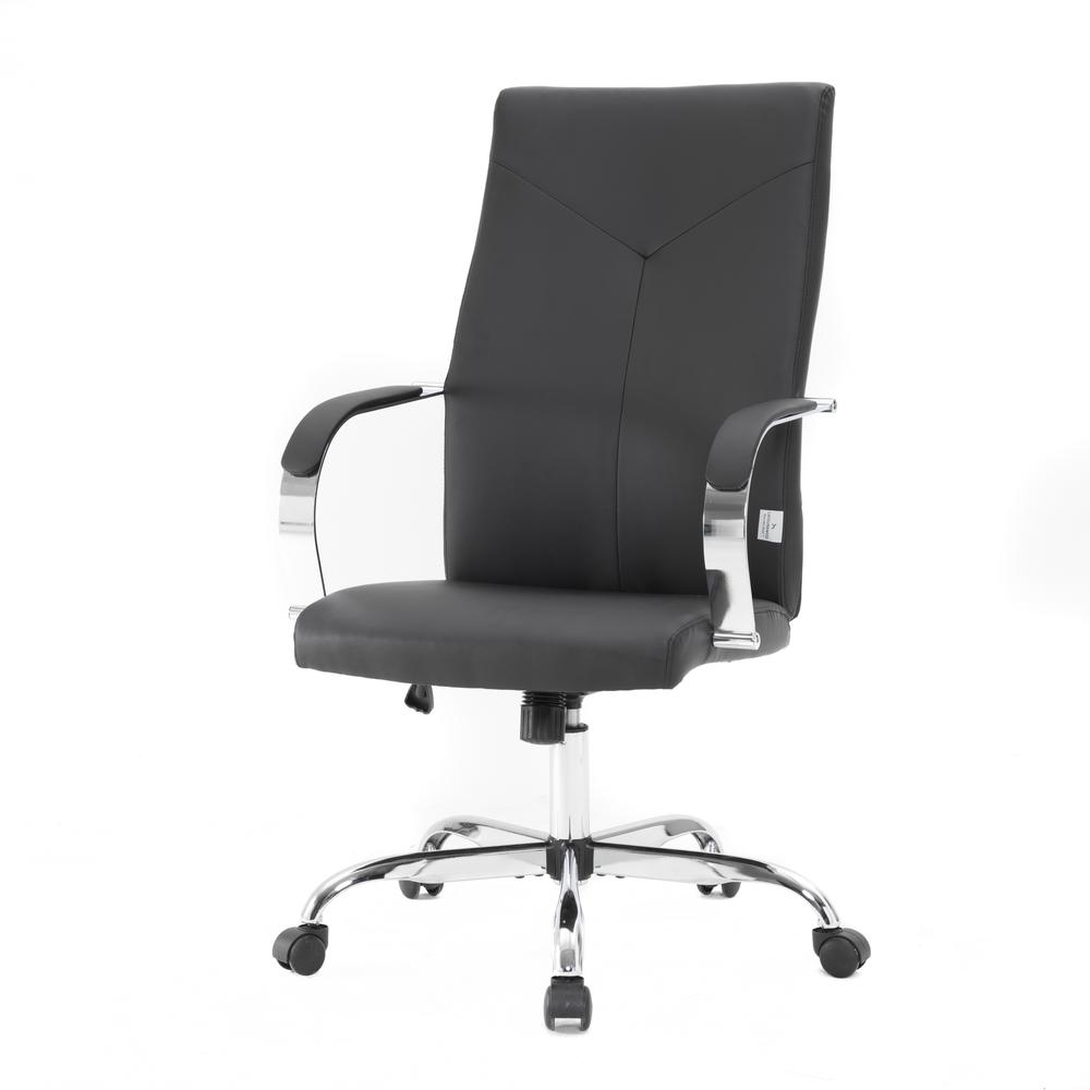 Sonora Modern High-Back Leather Office Chair. Picture 9