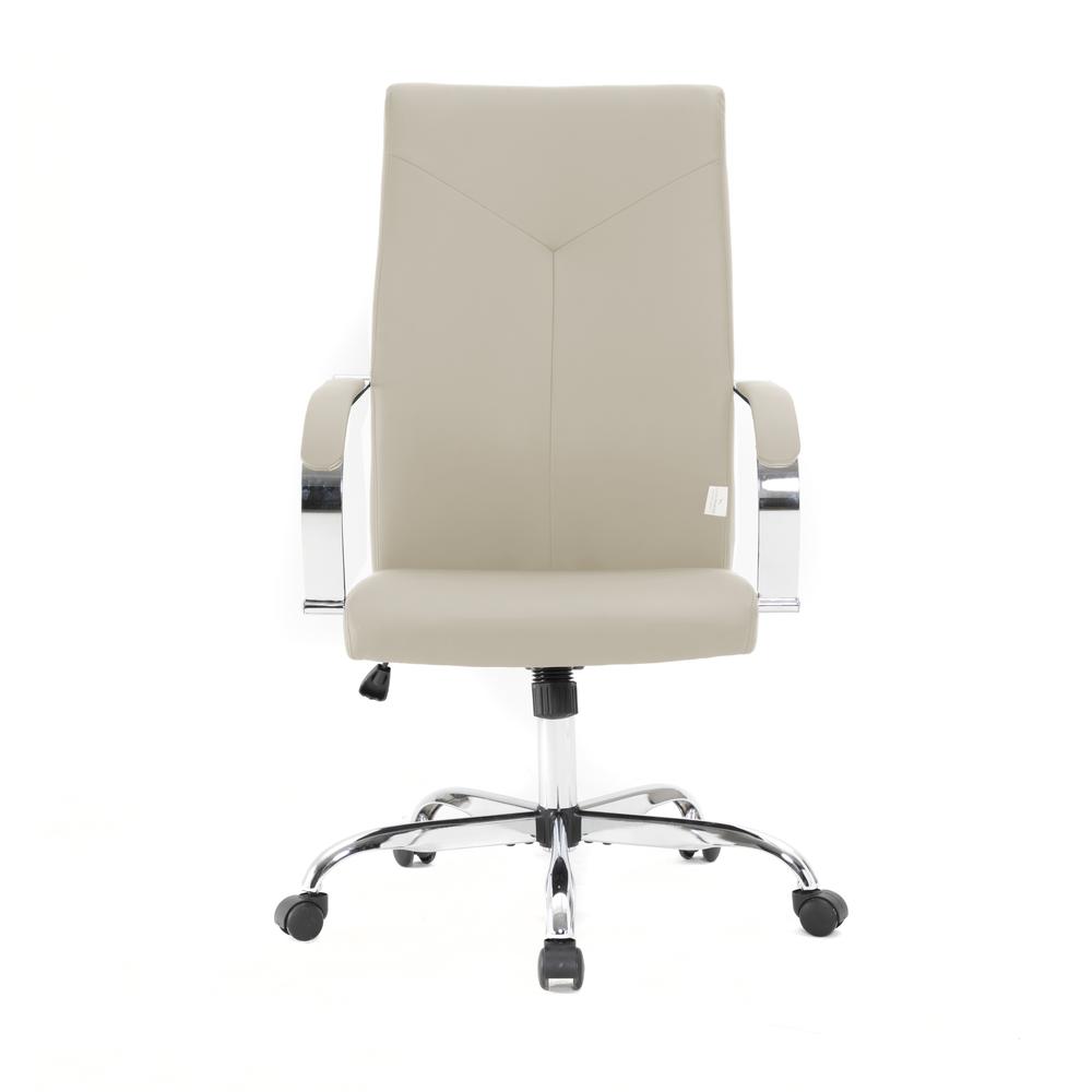 Sonora Modern High-Back Leather Office Chair. Picture 6