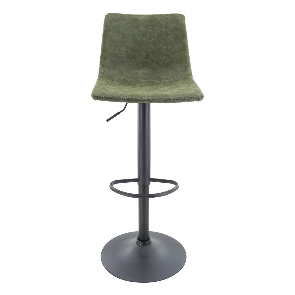 Tilbury Modern Adjustable Bar Stool With Footrest & 360-Degree Swivel. Picture 2