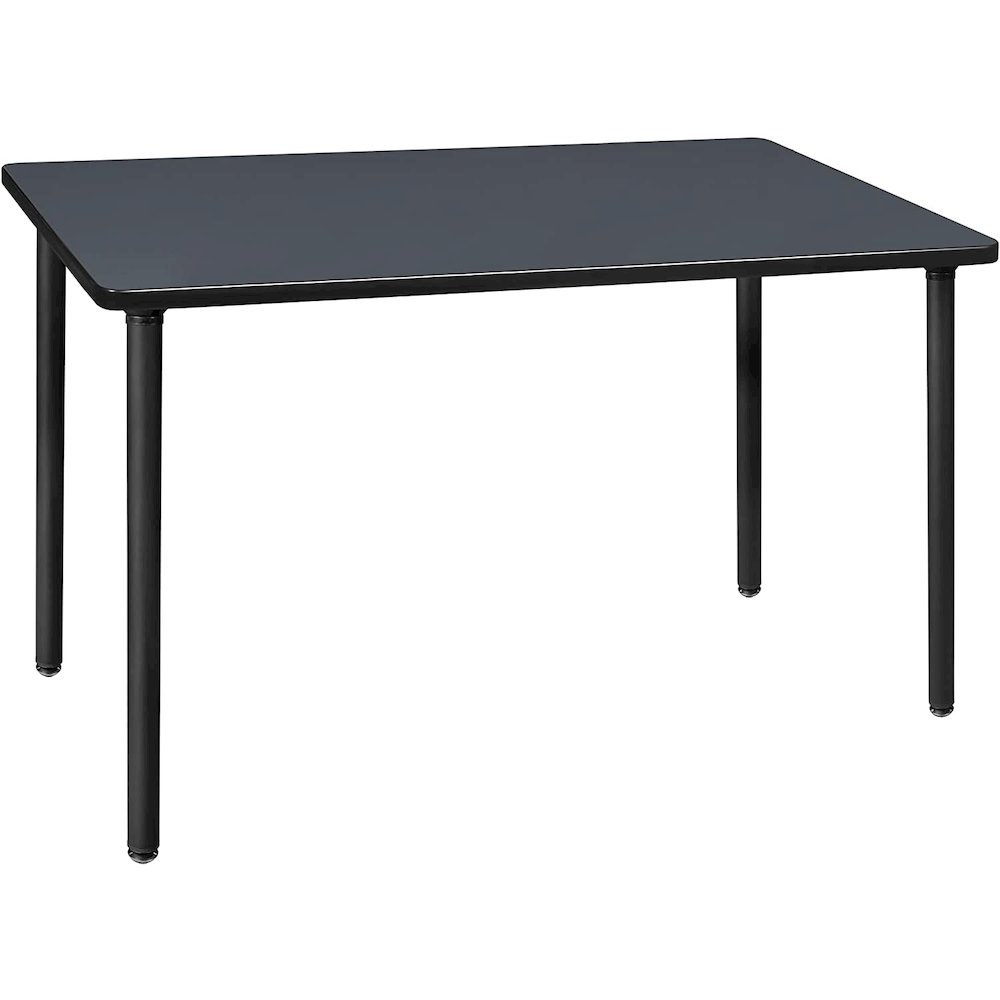 48" x 24" Kee Folding Training Table- Grey/ Black. Picture 1
