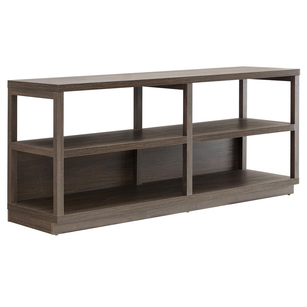 Thalia Rectangular TV Stand for TV's up to 60" in Alder Brown. Picture 1