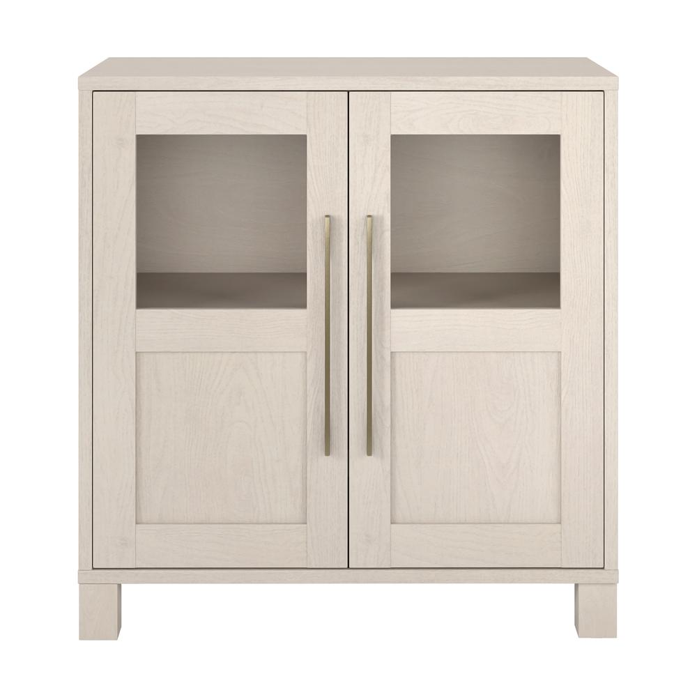 Holbrook 28" Wide Rectangular Accent Cabinet in Alder White. Picture 1