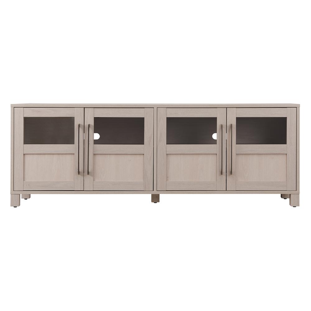 Holbrook Rectangular TV Stand for TV's up to 75" in Alder White. Picture 3
