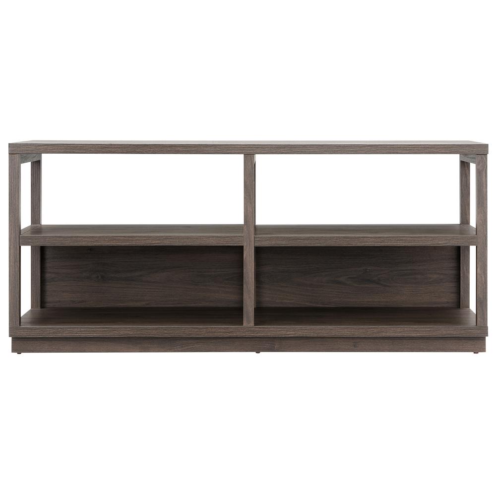 Thalia Rectangular TV Stand for TV's up to 60" in Alder Brown. Picture 3