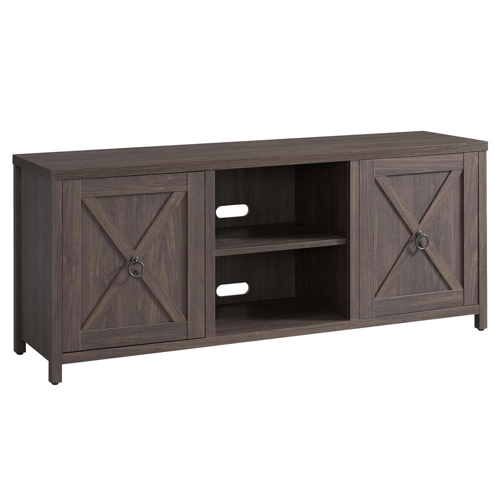Granger Rectangular TV Stand for TV's up to 65" in Alder Brown. Picture 1