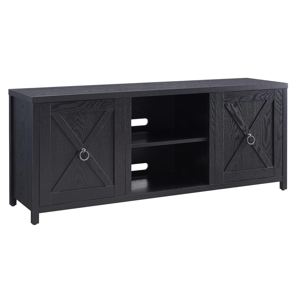 Granger Rectangular TV Stand for TV's up to 65" in Black. Picture 1