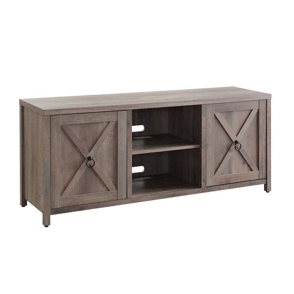 Granger Rectangular TV Stand for TV's up to 65" in Gray Oak. Picture 1